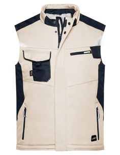 J-JN825-Craftsmen Softshell Vest -STRONG- 2